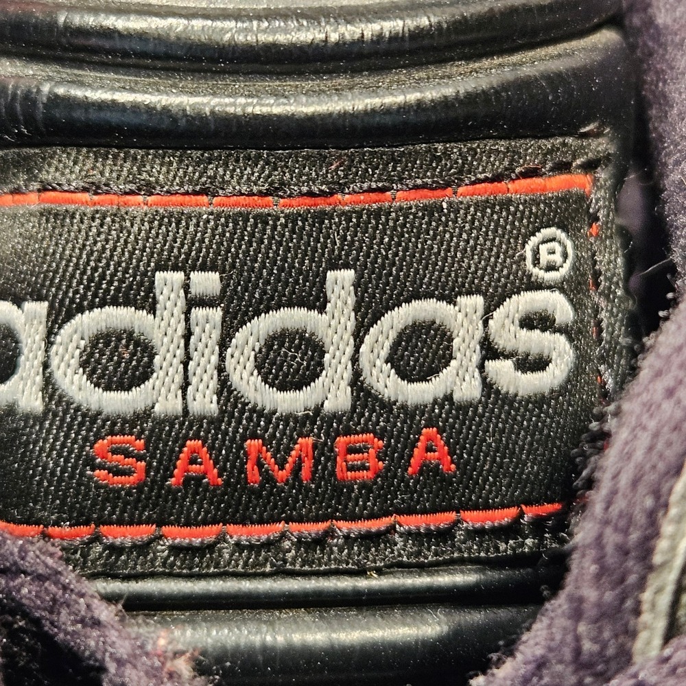 Adidas Samba Sneakers Size 6 Black White Gum Leather 038516 Low Top - Picture 8 of 8